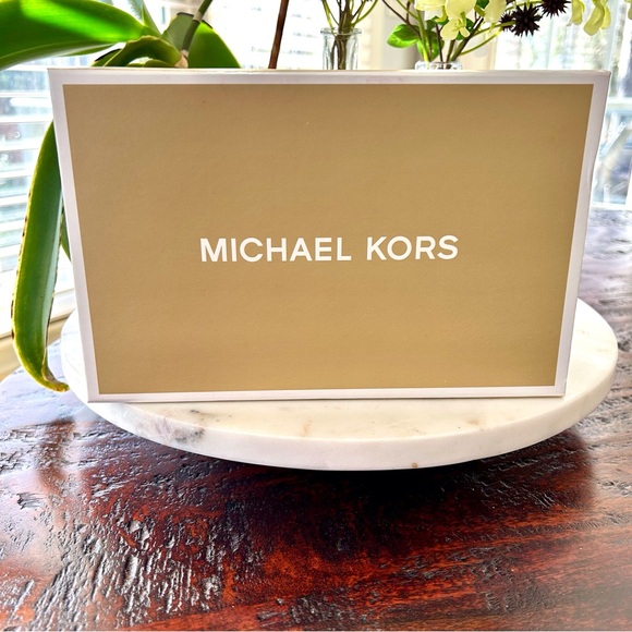 NWT Michael Kors Black Jetset Signature Logo Envelope Wristlet - Picture 12 of 13